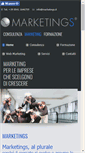 Mobile Screenshot of marketings.it